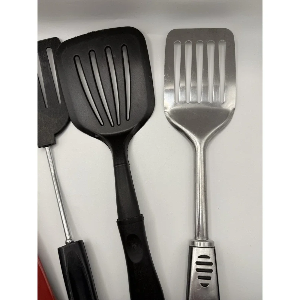 Lot Of 4 Vintage Cooking‎ Utensil Spatulas Melamine USA More
